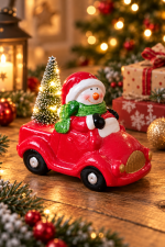SF HOME  Новогодишни - Украс Santas Car 