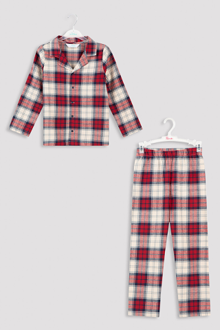 Penti детски сет пижами Uns Gingham Fls2Ligomset 