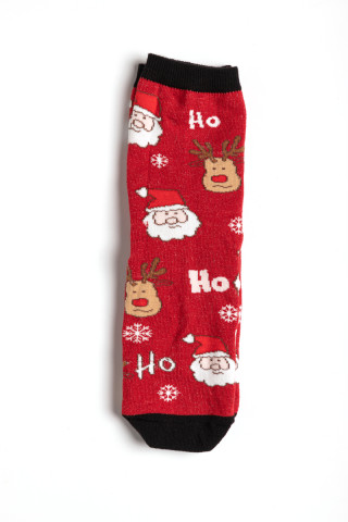SF женски класични чорапи Christmas 