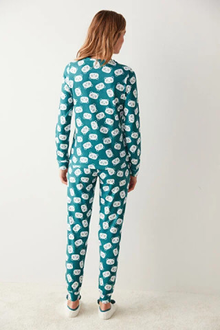 Penti женски сет пижами Cute Panda Term Ls Pset 