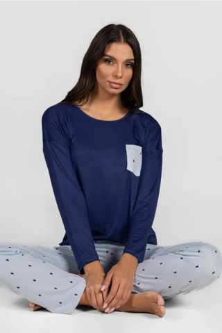 SF женски сет пижами Sf Dots Mint Fw23 