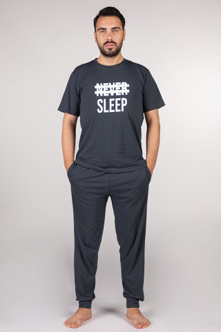 SF машки сет пижами NEVER SLEEP 