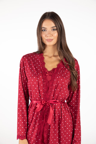 SF женски сет ноќница DOTS FW24 