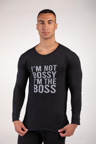 Aslaner машки сет пижами IM THE BOSS FW24 