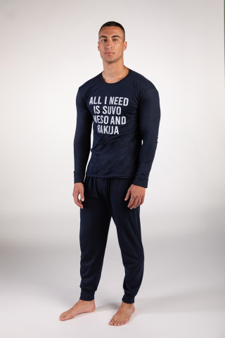 Aslaner машки сет пижами ALL I NEED SS25 
