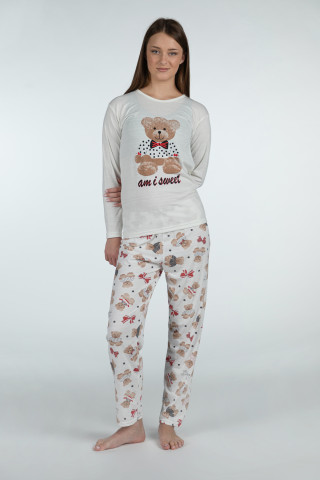 Rujam женски сет пижами 3349 LOVE CAT 