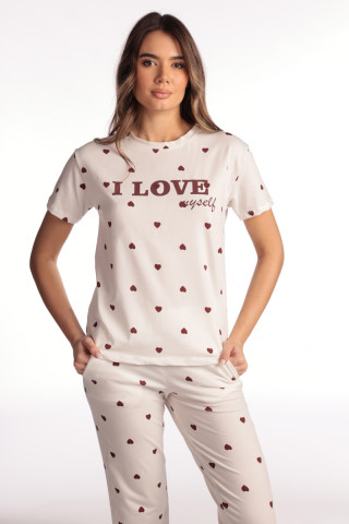 SF женски сет пижами 735105 LOVE KD SS25 