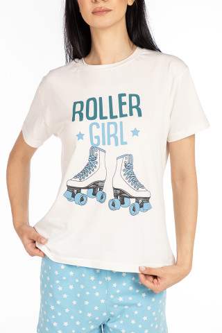 SF женски сет пижами 735114 ROLLER KK SS25 