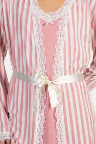 SF женски сет ноќница PUDRA STRIPE SF SS25 