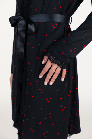 SF женски сет ноќница BLACK SF SS25 