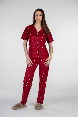 SF женски сет пижами RED HART KD SF SS25 