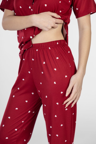 SF женски сет пижами RED HART KD SF SS25 