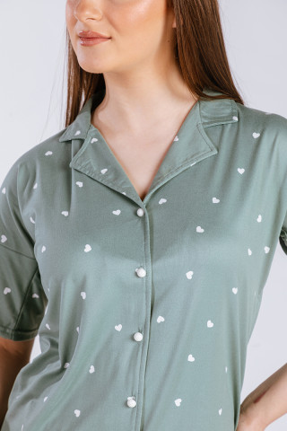 SF женски сет пижами GREEN HART KD SF SS25 
