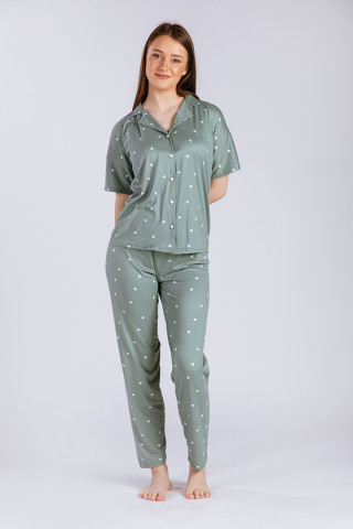 SF женски сет пижами GREEN HART KD SF SS25 