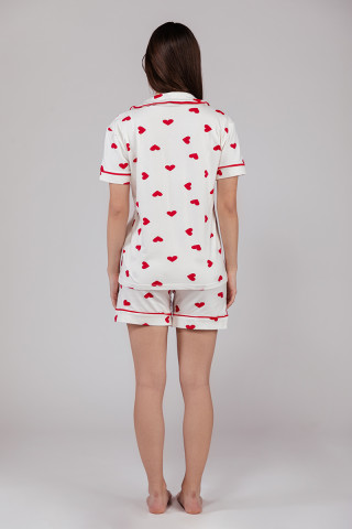 SF женски сет пижами RED HARTS KK SS25 
