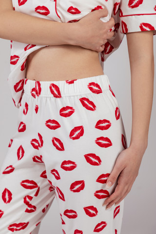 SF женски сет пижами KD LIPS 735139SP SF SS25 