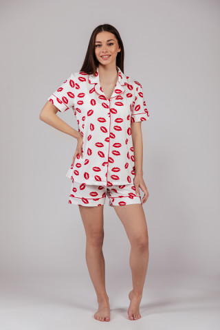 SF женски сет пижами KK LIPS 735140SP SF SS25 