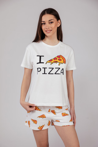 SF женски сет пижами KK PIZZA 735144SP SF SS25 