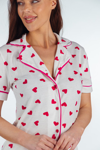 SF женски сет пижами SP MAGENTA KD SS25 