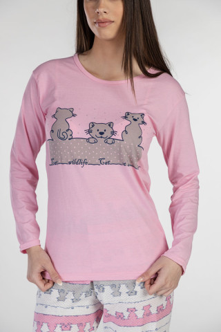 Rujam женски сет пижами DD 6527 CAT 