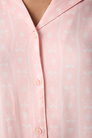 Penti женски сет пижами ENT CUTE BOWS GOMLEK LS PANT SET 