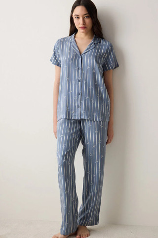 Penti женски сет пижами ENT FREYA SS GOMLEK PANT SET 