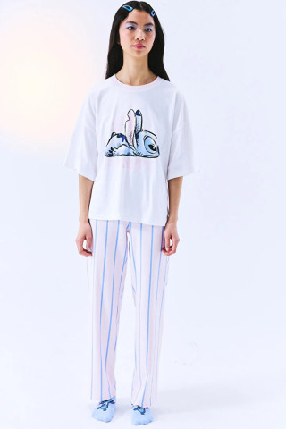 Penti женски сет пижами LIC STITCH HAPPY SS PANT SET 
