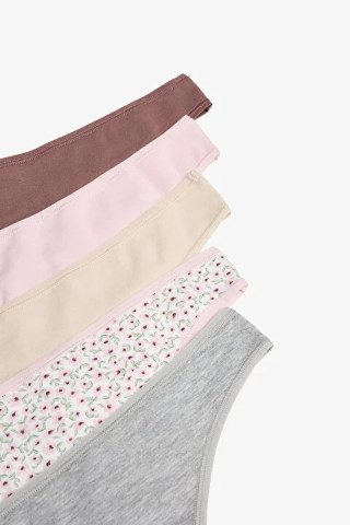 Penti женски килоти CUTE BLOSSOM 5LI THONG 