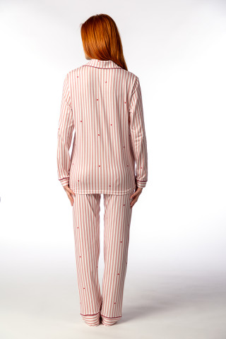 SF женски сет пижами 735158 RED PINK DD FW25 