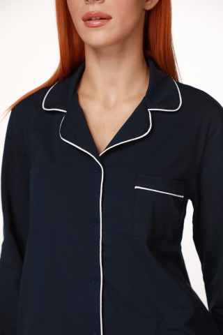 SF женски сет пижами 735162 BASE NAVY DD FW25 