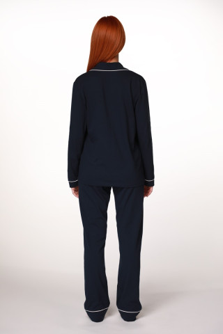 SF женски сет пижами 735162 BASE NAVY DD FW25 