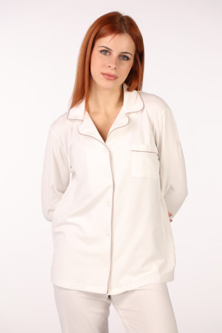 SF женски сет пижами 735163 BASE CREAM DD FW25 