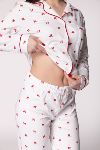 SF женски сет пижами 735164 RED BOW DD FW25 