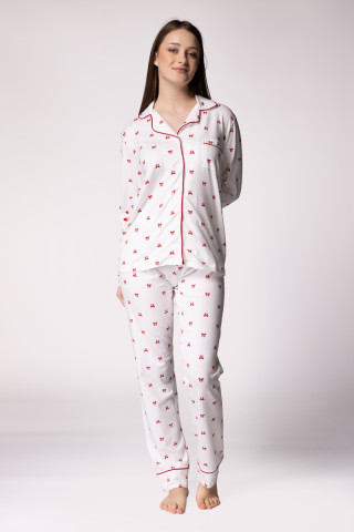 SF женски сет пижами 735164 RED BOW DD FW25 