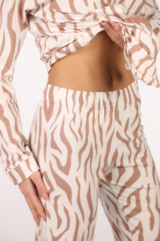 SF женски сет пижами 735181SP ZEBRA DD FW25 