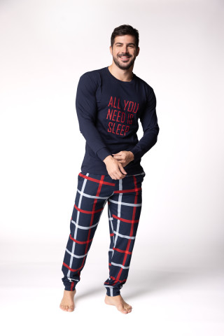 SF машки сет пижами SLEEP DD FW25 