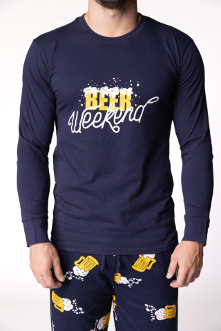 SF машки сет пижами BEER DD FW25 