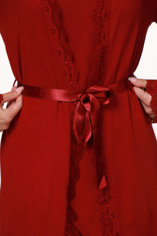 SF женски сет ноќница BURGUNDU FW25 