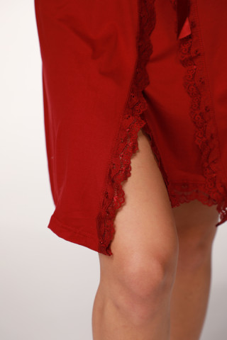 SF женски сет ноќница BURGUNDU FW25 