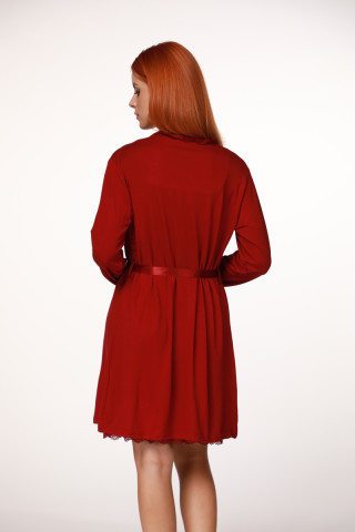 SF женски сет ноќница BURGUNDU FW25 