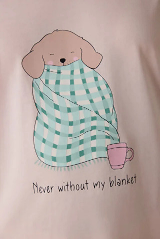 Penti женски сет пижами ENT BLANKET LS PANTOLON SET 