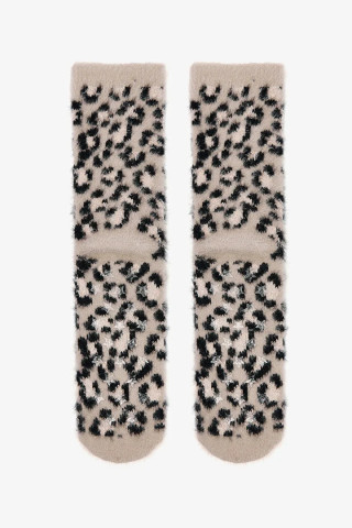 Penti женски класични чорапи LEOPARD FLUFFY SOKET 