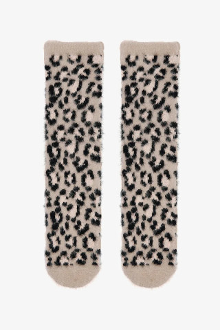 Penti женски класични чорапи LEOPARD FLUFFY SOKET 