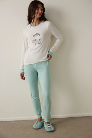 Penti женски сет пижами SLEEP-IN LS PANTOLON SET 