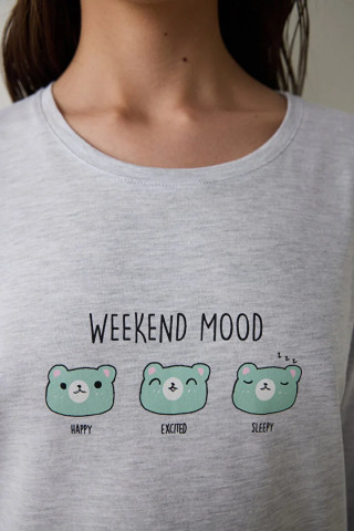 Penti женски сет пижами WEEKEND MOOD LS PANT SET 