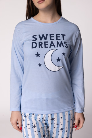 Rujam женски сет пижами 7601 G NIGHT DD 