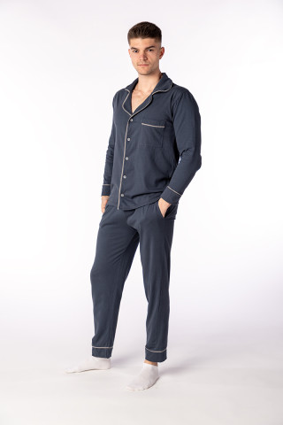 SF машки сет пижами ANTRACIT DD SS26 