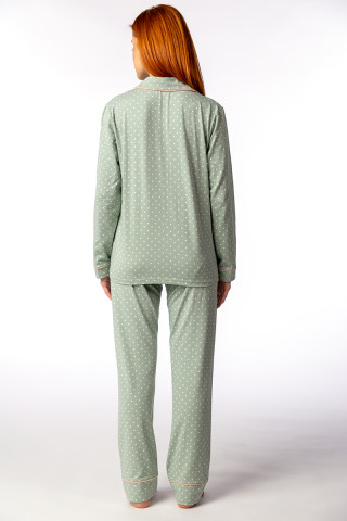SF женски сет пижами 735184 PASTEL GREEN DD SS26 
