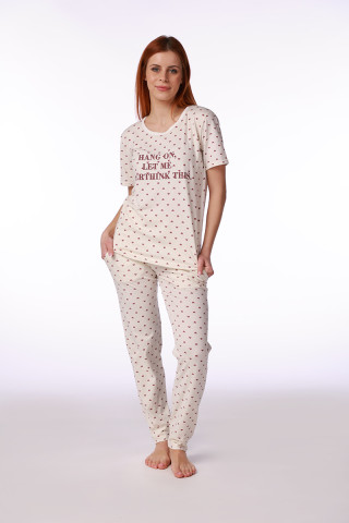 SF женски сет пижами OVERTHINK KD SS26 