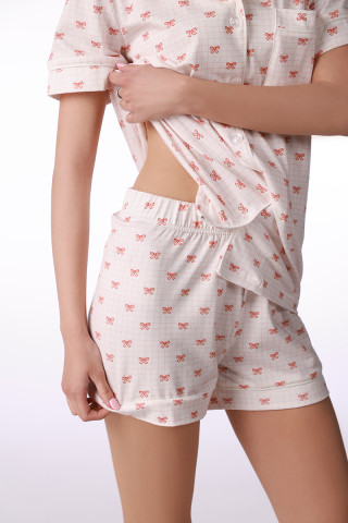 SF женски сет пижами 735218SP WAFLE BOW KK SS26 